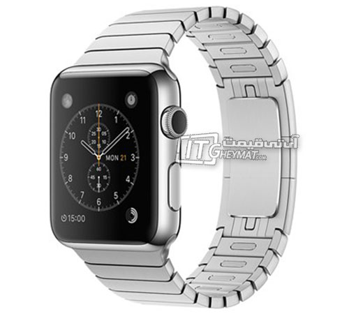 ساعت هوشمند اپل واچ با بند فلز بدنه استیل 42mm