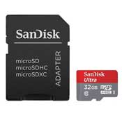 SanDisk Ultra UHS I U1 Class 10 48MB/s 32GB microSDHC  