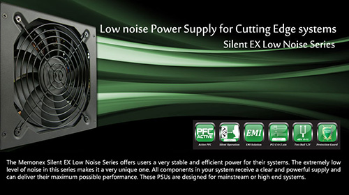 Power - Memonex Silent EX / 480W