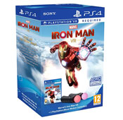 sony Marvel's Iron Man VR with 2 PS4 Move Motion Controller
